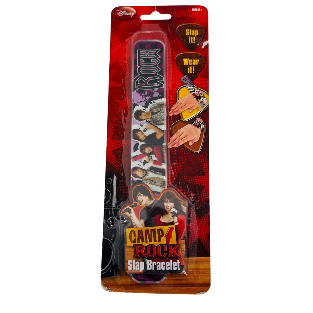 5 for $25| 2008 Disney‎ Camp Rock Slap Bracelet